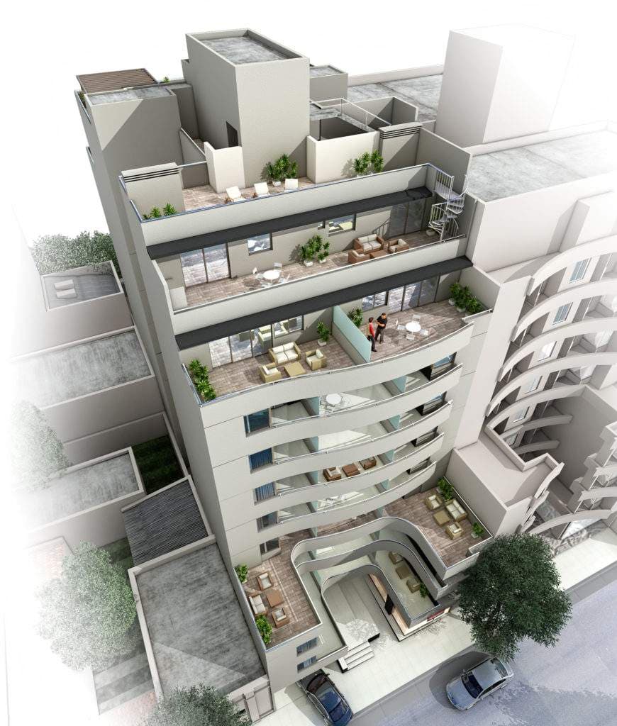 Venta DEPARTAMENTOS de 1, 2 dormitorios tipología Flex en Barrio Nueva Córdoba, Edificio Alto Perú. - Imagen 1