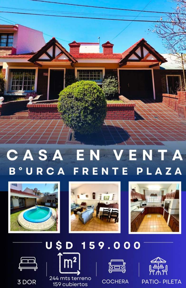 Casa en Venta en Barrio Urca Frente a Plaza - Imagen 1