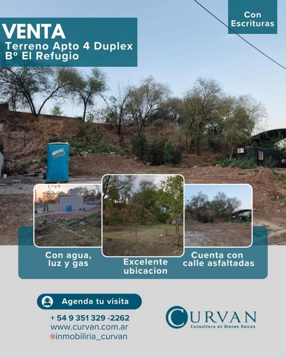 Oportunidad en Barrio El Refugio Terreno con Escritura - Imagen 1