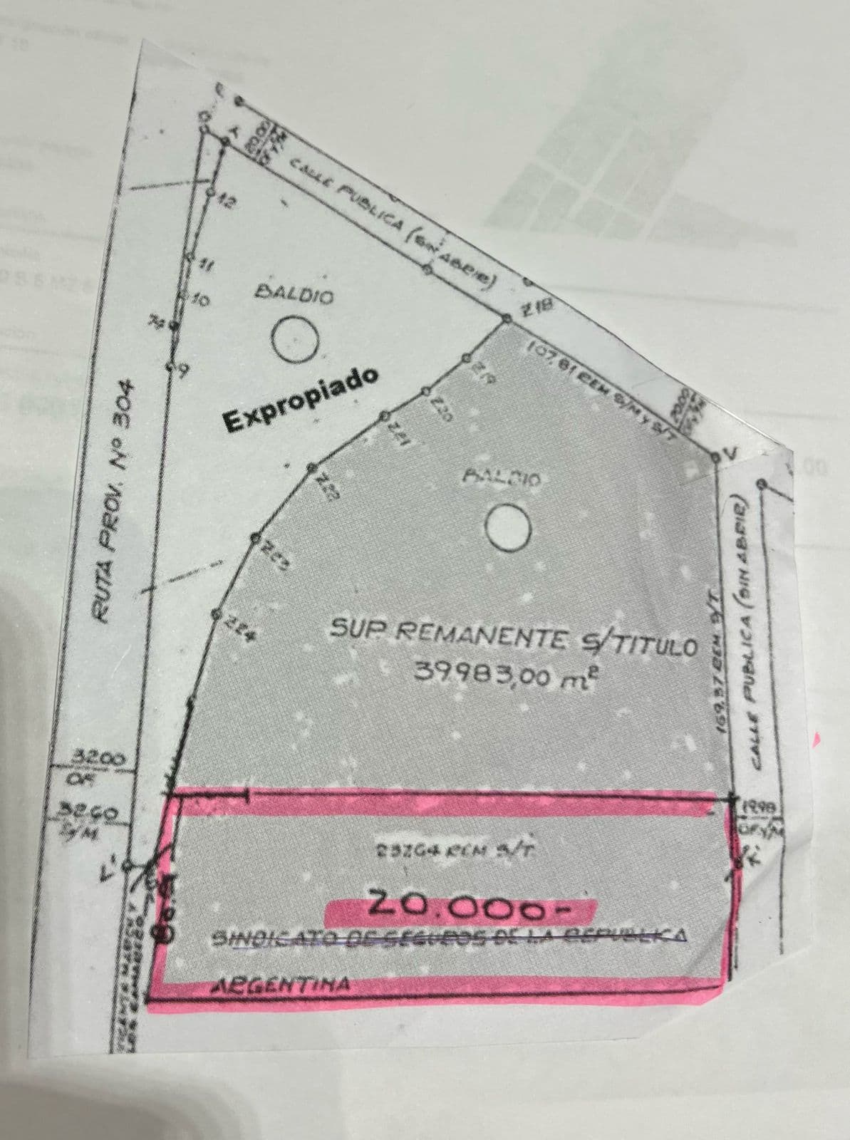 VENTA DE 2 HECTAREAS EN AV. COLECTORA DE CIRCUNVALACION - Imagen 1